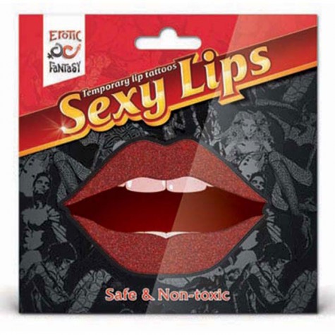 Lip Tattoo Красный блеск