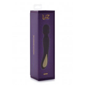 Черный wand-вибромассажёр Zenith Massager - 23 см.