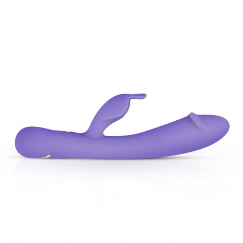 Фиолетовый вибратор-кролик Trix Rabbit Vibrator - 22,5 см.