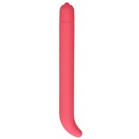 Розовый компактный вибростимулятор G-Spot Vibrator - 16 см.