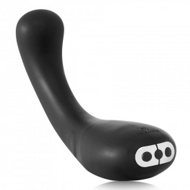 Черный гнущийся вибратор G-Kii G-Spot & Clitoral Vibrator - 23 см.